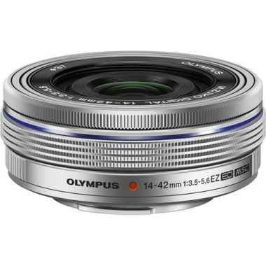 Olympus M.Zuiko ED 14-42mm F3.5-5.6 EZ Lens (Silver)